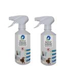 Pet Harmony 3in1 Natural Urine Odour Cleaner Spray Enzymes Stop Repeat Marking Urine Stopper Repellent for puppies dogs cats 2 500ml - Buy Online on GoSupps.com