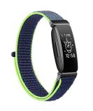 Nylon Ace 3 Bands Compatible with Fitbit Ace 3 Straps for Kids Boys Girls - Soft Skin-Friendly Breathable Ace 3 Bands for Kids Watch Band Wrist Strap Bracelet Accessories Lime - Buy Online on GoSupps.com