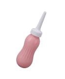 Enema Bulb 500ml - Portable Ergonomic Bidet Jet Sprayer for Travel - Handheld Peach - Buy Online on GoSupps.com