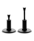 Fiberbuilt Golf Adjustable Golf Tee Premium Driving Range Mat Golf Tees Great for Hitting Balls into a Practice Net or Simulator - 2 Pack Black - Buy Online on GoSupps.com