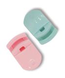 2 Pieces Mini Eyelash Curlers Portable Lash Curlers Travel Plastic Eyelash Curlers Eyelash Curlers With Replacement Pads Fits All Eye Shapes No Pinching Or Pulling(Pink  Green) - Buy Online on GoSupps.com