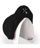 AIKO Saddle Protector Black - Hannoverian Collection | Breathable & Washable | International Shipping Available - Buy Online on GoSupps.com