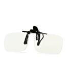 Clip-On Blue Light Blocking Magnifying Reading Glasses 2.0x | Transparent Lenses | Unisex Readers - Buy Online on GoSupps.com