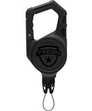 T-REIGN Large Carabiner Retractable Gear Tether | Kevlar Cable, Universal End Fitting | Impact Resistant ABS Housing | 28 Kevlar Cord, 20oz Retraction - Buy Online on GoSupps.com