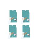 EXCEART Waterproof Circle Mini Patch Bandages - Breathable Round Stickers for Outdoor Use | International Shipping Available - Buy Online on GoSupps.com