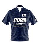 Logo Infusion Dye-Sublimated Bowling Jersey - I AM Bowling Fun Design 2042-ST - Storm - CAMO 4X-Large - Buy Online on GoSupps.com