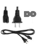 6ft 2-Prong Power Cord Compatible with Brother, Singer, Bernina, Baby-Lock, Viking Sewing Machines by Corpco - Buy Online on GoSupps.com