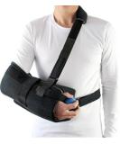 Shoulder Abduction Sling (Large) - Comfortable Support for Post-Surgery & Injury Recovery | Adjustable Arm Immobilizer with Exercise Ball - Buy Online on GoSupps.com