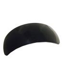 Parcelona French Curved Extra Large Glossy Black Wide Celluloid Acetate Hair Clip Barrette for Thick Hair - Buy Online on GoSupps.com