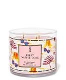 Buy Bath & Body Works White Barn 3-Wick Candle with Essential Oils - Berry Waffle Cone 14.5 oz | 2021 Summer Scents - International Shipping Available - Buy Online on GoSupps.com