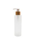 1PCS 120ml/4oz Frosted Glass Pump Bottles Empty Refillable Press Pump Bottle with Bamboo Pump Head Toiletries Storage Containers for Shampoo Essential Oils Shower Gel Hand Wash Lotion Dispenser - Buy Online on GoSupps.com