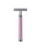 Buy Edwin Jagger Double Edge Safety Razor - Long Handle Pink | International Shipping Available - Buy Online on GoSupps.com