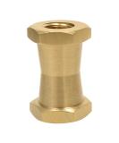 Brass Spigot Short Double Female Stud for Super Clamps | 1/4-20 & 3/8 Threads - Buy Online on GoSupps.com