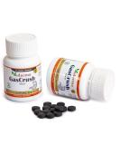 Herbal Gas Crush Tablets for Acidity Relief & Digestive Support | 60 Tablets - Reduce Heartburn Gas & Bloating - Buy Online on GoSupps.com