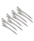Rmeet Alligator Hair Clips - 24 Pack Metal Crocodile 3.5 Inch Stainless Steel Duck Bill Hair Clamps for Women & Girls - Durable Silver Hair Accessories - Buy Online on GoSupps.com