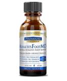Premium Certified Athlete's Foot MD - All Natural .5 Fl Oz - with 25% Undecylenic Acid, Aloe Vera & Vitamin E - Made in USA - Buy Online on GoSupps.com
