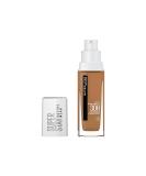 Maybelline New York Super Stay Waterproof Foundation No. 60 Caramel - Long-Lasting High Opacity Makeup (30 ml) - Buy Online on GoSupps.com
