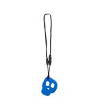 Safe Silicone Baby Bite Ring Necklace - Calming Chew Pendant for Toddlers | Blue Infant Teething Toy - Buy Online on GoSupps.com