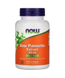 Now Foods Saw Palmetto Extract 160 mg - 240 Softgels | Natural Prostate Support - Buy Online on GoSupps.com
