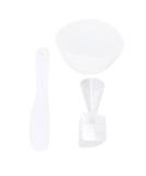 Face Mask Mixing Bowl Set - Silicone Facial Mask Bowls & Spatula Kit for Skin Care - Washable Reusable Clay Mask Applicator for Men & Women - Buy Online on GoSupps.com