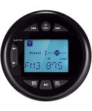 Herdio 4 Marine & UTV Gauge Stereo Radio Receiver with Bluetooth and Built-in Amplifier - Buy Online on GoSupps.com