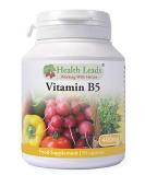 Vitamin B5 (Pantothenic Acid) 400mg x 90 Capsules (Magnesium Stearate Free) - Buy Online on GoSupps.com