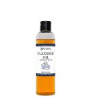 Flaxseed Oil - 100% Pure Flax Seed Oil - 0 Additives - 0 Fillers - Cold Pressed - Unrefined, 8 Oz 8 Ounce (Pack of 1) - Buy Online on GoSupps.com