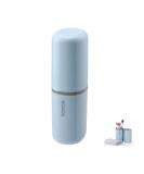 Meiyijia Travel Water Cup Set & Toothbrush Holder - Ideal for Camping & Business Trips - Blue - Buy Online on GoSupps.com