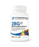 VITAMINERALS 2BG+ B Complex & Multi-Vitamin Immune Support (120ct) | High Potency Formula - Buy Online on GoSupps.com