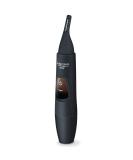 Beurer HR 2000 precision trimmer for correction and trimming eyebrows nasal and ear hair including comb attachment and removable cutting attachment black - Buy Online on GoSupps.com