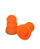 Plugfones PRP-SO10 Comfortable Orange Silicone Earplug Replacement 5-Pair - 26dB - Buy Online on GoSupps.com