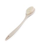 Usmascot Natural Wheat Straw Bathing Brush - Long Grip Shower & Back Brush for Spa Massage - Effective Body Brush Against Cellulite for Very Dry Skin (Beige) - Buy Online on GoSupps.com