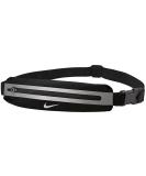 Nike Unisex Adult Slim 3 Bum Bag - Black/Black/Silver | One Size | International Shipping Available - Buy Online on GoSupps.com