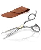 Eberbart Bartscher: Professional Rust-Free Stainless Steel Hair Cutting & Trimming Set with Synthetic Leather Etui & Free Book - Precision Beard & Facial Hair Care 18 cm - Buy Online on GoSupps.com
