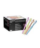 100 TOP BRUSH PLUS Disposable Toothbrushes - Mixed Colors Ultrasoft Bristles by Akzenta | International Shipping Available - Buy Online on GoSupps.com