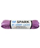Derby Laces Lilac Purple Spark Shoelace - 108 Inch | Ideal for Shoes, Skates, Boots, Roller Derby, Hockey & Ice Skates - Buy Online on GoSupps.com