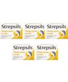 Buy 5x Strepsils Honey & Lemon Cough Pills - Soothe Sore Throat | Wholesale Prices | Made in Thailand - International Shipping Available - Buy Online on GoSupps.com