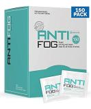 OPTIPAK Anti-Fog Wipes for Glasses, Binoculars, Face Shields - 150 Count - Prevents Fogging on Eyewear, Mirrors, Lenses - Pack of 1 - Buy Online on GoSupps.com