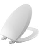 Bemis 1500EC 390 Lift-Off Wood Elongated Toilet Seat, 1 Pack, Cotton White Elongated 1-Pack Seat - Buy Online on GoSupps.com