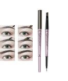 Yikimira Double Head Eyebrow Pencil - Waterproof Automatic in Coffee Brown | 2 Tips for Perfect Shaping - Buy Online on GoSupps.com