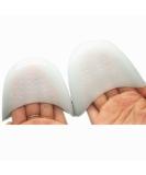 GEOOT 1Pair Soft Silicone Toe Caps for Ballet Pointe Dance Shoes | White | Girls & Women - Buy Online on GoSupps.com