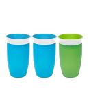 Munchkin Miracle 360 Degree 10oz Spoutless Cup 3 Pack - Blue/Green - BPA Free - Buy Online on GoSupps.com