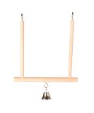 Trixie 5830 Trapeze Swing with Bell - 12 13 cm | International Shipping Available - Buy Online on GoSupps.com