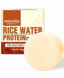 Rice Water Hair Growth Bar - Organic Shampoo Alternative for Nourished Hair | International Shipping - Buy Online on GoSupps.com