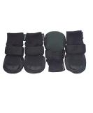 LONSUNEER Dog Boots - Breathable, Nonslip Soles, Black - Sizes M, L, XL - Buy Online on GoSupps.com