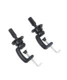 Wig Mannequin Head Stand Cosmetology Manikin Holding Clamp/Stand 2 Packs (Black) - Stylish and Durable - Buy Online on GoSupps.com
