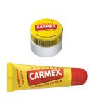 Carmex Original Tube & Pot Duo-Pack - Soothing Lip Balm for Dry Lips | International Shipping Available - Buy Online on GoSupps.com