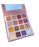 Professional Beauty Cosmetics - 16 Colors Waterproof Silky Powder Eyeshadow Palette for Stunning Makeup Looks - International Shipping Available - Buy Online on GoSupps.com