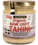 Carley's Organic Fairtrade Raw Light Tahini 250g - Buy Online on GoSupps.com
