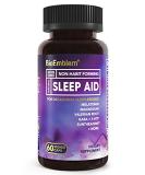 BioEmblem Natural Sleep Aid for Adults | Melatonin, Valerian Root, Suntheanine & More | Herbal Sleeping Pills | 60 Capsules - Buy Online on GoSupps.com